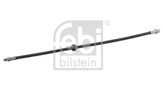Febi Bilstein 27842 Front Brake Hose Line Flexi Flexible Pipe for BMW 7 Series E65 E66 E67 2001-2008 - Front Wheel LH RH Nearside Offside - Hydraulic Caliper Hose 555mm 590mm - OEM Quality Replacement