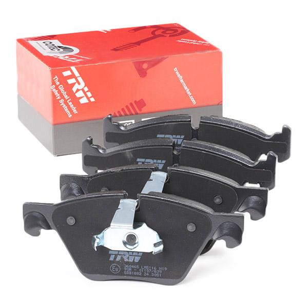 TRW COTEC GDB1882 Brake Pads Kit for BMW 5 Series F10/F11 2010–2017, Disc Brake Pads Set, Wear Sensor Ready, OE Quality Replacement for 518d 520d 520i 523i 525d 528i 530i, Saloon & Touring/Estate, RWD & xDrive