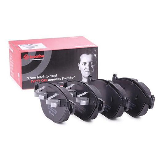 Brembo P06058 (P 06 058, P-06-058) Disc Brake Pads Axle Set for BMW X5 X6 xDrive E70 E71 E72 F15 F16 | ATE/Teves Calipers/Callipers | OEM Spec Replacement | Wear Sensor Ready