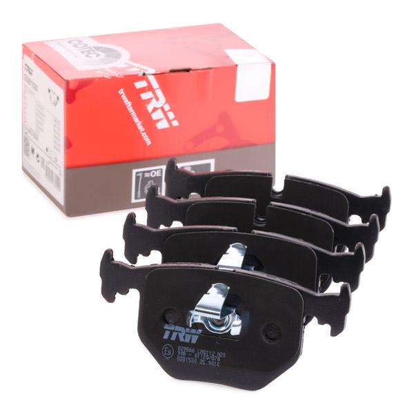 TRW COTEC GDB1530 Brake Pad Set for BMW E46/M3, E39/M5, E38, X5 E53, X3 E83, Z4M, Z8 â€“ Wear Indicator Ready