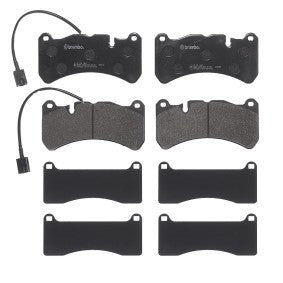 Genuine Brembo P 23 186 Brake Pad Set (P23-186 / P23 186 / P23186) with Anti-Squeal Shims | Alfa Romeo Giulia Quadrifoglio 2.9 (952) & Stelvio Quadrifoglio 2.9 Q4 (949) | OE Replacement Disc