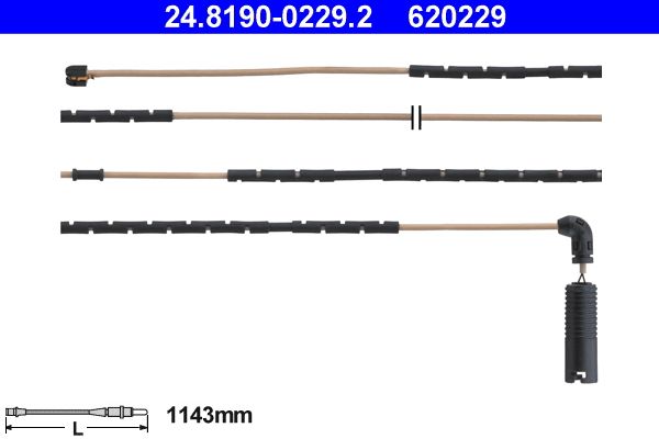 BMW Z4 Brake Pad Wear Sensor / Brake Warning Cable – ATE 24.8190-