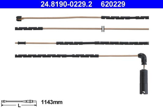 BMW Z4 Brake Pad Wear Sensor / Brake Warning Cable – ATE 24.8190-