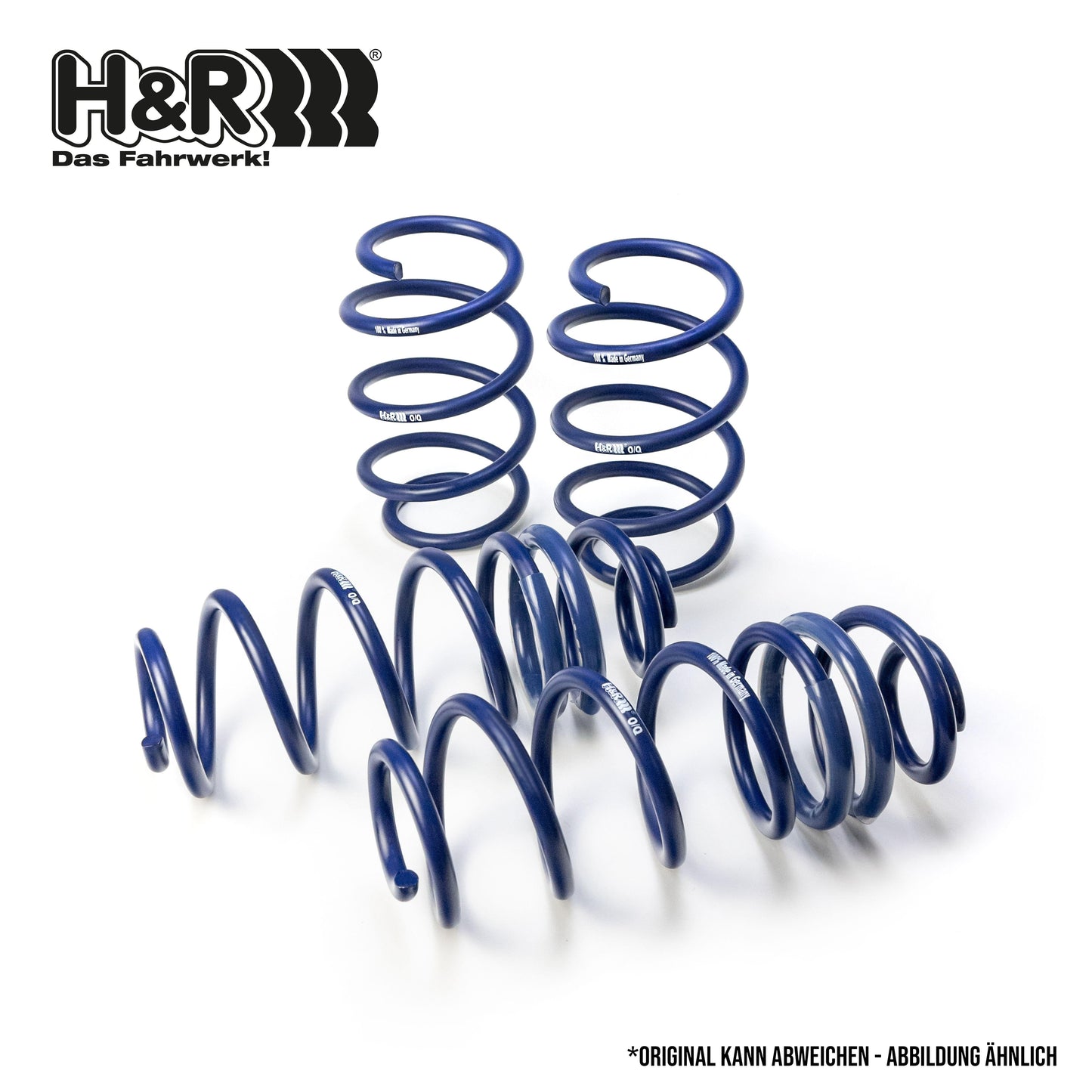 H&R 29579-1 Lowering Springs Suspension Kit for BMW 5 Series  30mm Front / 10mm Rear Drop, TÃœV Approved Performance Coil Springs