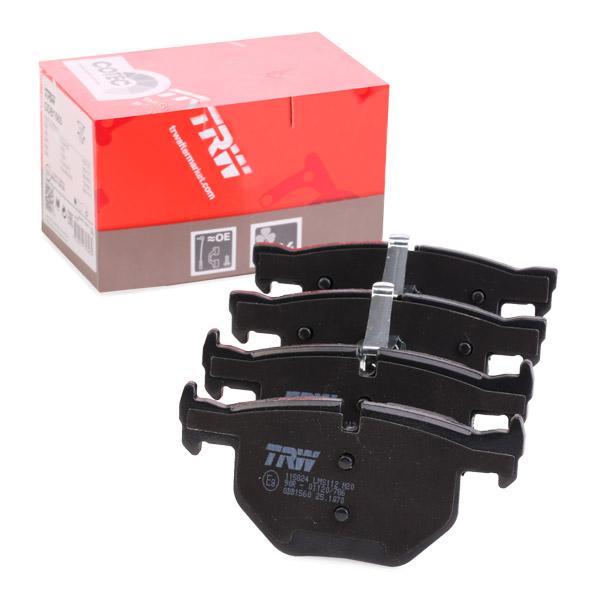 TRW COTEC GDB1560 Brake Pad Set for BMW 3 Series E90/E91/E92/E93 & X1 E84 - Wear Indicator Compatible - Fits 320d 325d 325i 328i 330d 330i 335i