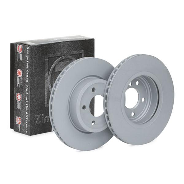 Otto Zimmermann Coat Z 150.3431.20 Front Brake Disc Rotor 325x25mm Vented, High Carbon, Anti-Corrosion Coated – Fits BMW X3 E83 2003-2010 – OE-Quality Replacement, Rust-Resistant