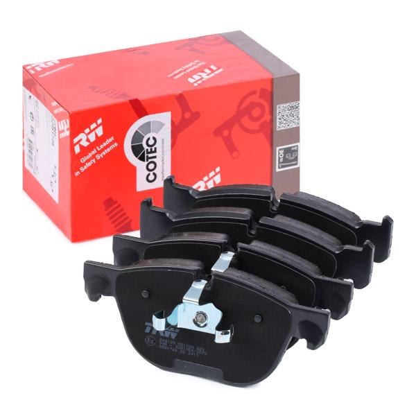 TRW COTEC GDB1726 (GDB 1726) Brake Pad Set / Disc Pad Kit - Sensor Ready, Wear Indicator - Fits BMW X5 E70 F15 & X6 E71 E72 F16 xDrive - OE Quality Replacement Pads