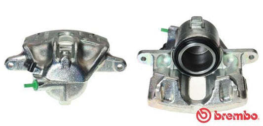 Brembo F68086 F 68 086 Front Disc Brake Caliper/Calliper - 54mm (54 mm) Single Piston (Single Pot) Hydraulic, TRW/Lucas Girling Compatible, OE-Spec Direct Replacement, Grey Cast Iron - Genuine Brembo UK Stock