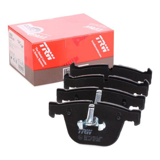 TRW COTEC GDB1857 Brake Pad Set â€“ Wear Indicator Ready â€“ Fits BMW 5 Series F07 GT & 7 Series F01/F02 (520d 528i 530d 535d 550i 730d 740d 740i 750i 760i, xDrive) â€“ OE-Quality Replacement