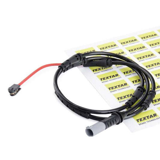 Textar 98047300 Brake Pad Wear Sensor Cable for BMW 5 Series F11 Touring/Estate (2010-2017) - OE-Quality Pad Wear Indicator Loom/Harness, Plug & Play Replacement Warning Light Sensor Wire, 1110mm