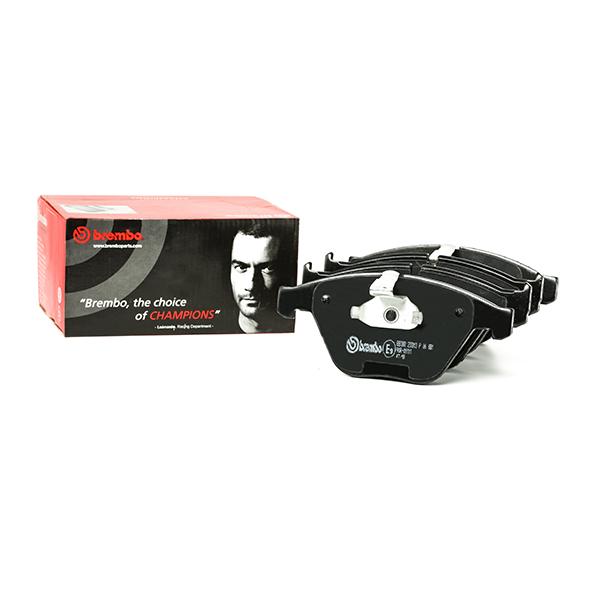Brembo P 06 081 P-06-081 P06081 Brake Pads | BMW 3 Series E90 E91 E92 E93 330i 335i 330d 335d | Z4 E89 | X1 E84 28i xDrive | Teves/ATE Calipers | OE Spec Disc Pad Kit | Wear Sensor Ready | Direct-Fit Replacement