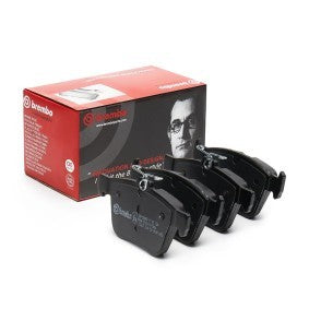 Genuine Brembo P 85 124 Disc Brake Pads for ATE/Teves Calipers - Front or Rear Axle Set - No Wear Sensor/Indicator - OE Quality Replacement Pad Kit UK (P85124, P-85-124)
