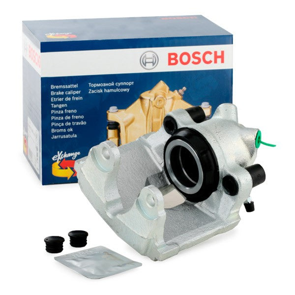 Genuine BOSCH Brake Caliper/Calliper 0 986 473 990 (0986473990) - 57mm Single-Piston Sliding/Floating, Cast Iron, OE-Quality Hydraulic Replacement, ATE Brake System Compatible, Direct Fit