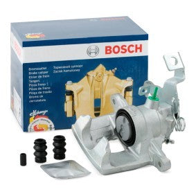 BOSCH 0 986 474 260 (0986474260) Rear Brake Caliper with Integrated Parking Brake - Genuine OE Replacement, 42mm Piston, Cast Iron