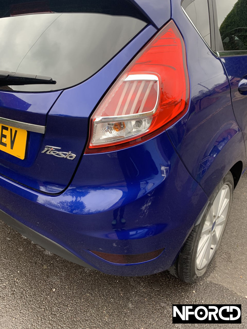 Ford Fiesta MK7 2008-2017 Smoked Fog Light Tint Film | Precut Foglamp Vinyl Overlay Kit | Fits ST, ST180, Zetec S