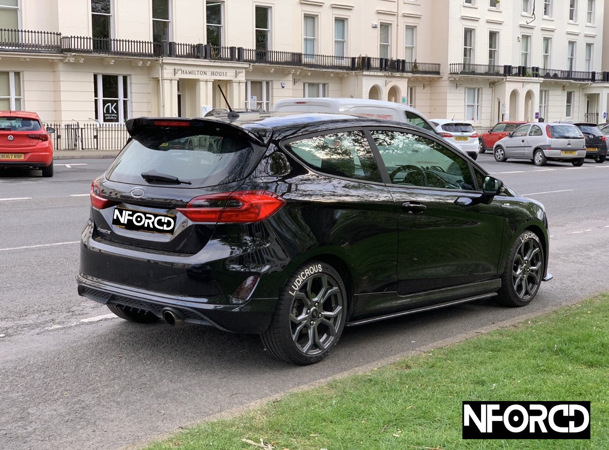 Ford Fiesta Mk8/Mk8.5 (2017-2023) Rear Fog & Reverse/Backup Light Tint Kit - 70% Smoked Lens Vinyl, Pre-Cut Precut Overlay Wraps, DIY Install