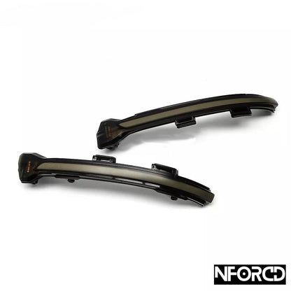 Volkswagen VW Golf MK7/MK7.5 Smoked Tinted LED Mirror/Side Indicators - Plug & Play Side Repeaters Upgrade (2012-2020)