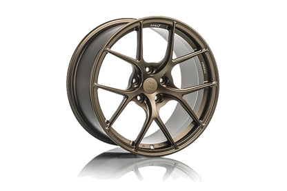 Titan 7 T-S5 Forged Monoblock Wheels - Split 5 Spoke Lightweight Alloy Rims, Deep Concave, BBK/Big Brake Clearance, Track Day/Motorsport Ready, JWL Tested - Satin Titanium, Machine Black, Techna Bronze, Wicked Black - UK Stock