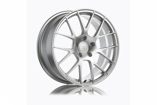 Titan 7 T-S7 Forged Monoblock Alloy Wheels - 7Y Split Y-Spoke 7-Spoke, Lightweight Deep Concave, BBK/Big Brake Kit Clearance - Track Day/HPDE Racing Rims - Titan7 TS7 Aluminum 1-Piece - Hybrid Dark Machine or Iridium Silver