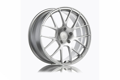 Titan 7 T-S7 Forged Monoblock Alloy Wheels - 7Y Split Y-Spoke 7-Spoke, Lightweight Deep Concave, BBK/Big Brake Kit Clearance - Track Day/HPDE Racing Rims - Titan7 TS7 Aluminum 1-Piece - Hybrid Dark Machine or Iridium Silver