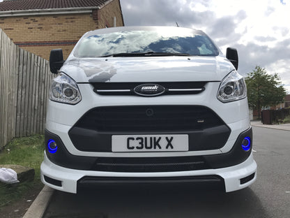 Transit Custom RGB Halo DRL Kit | CEUK Bluetooth-Controlled LED Upgrade