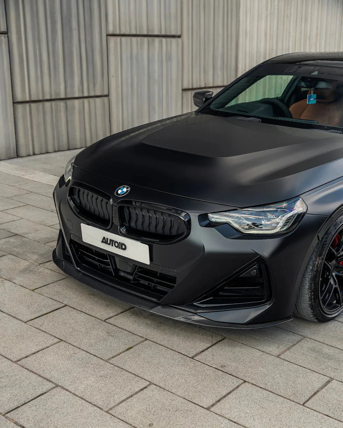 TRE ID-01 Pre-Preg Carbon Fibre (Fiber) Front Splitter for BMW 2 Series G42 (2021+) M240i/M Sport | GTS-Style OEM+ Front Lip/Aero Lip, Chin Spoiler & Lower Diffuser/Valance/Apron | Fits M240i xDrive