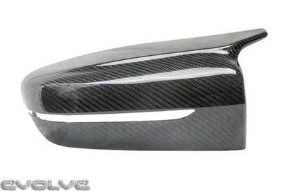 TRE Pre-Preg Dry Carbon Fibre Performance Wing Mirror Covers/Caps (OEM-Style Replacement) for BMW G-Series: G42 2 Series, G20 G21 3 Series, G22 G23 G26 4 Series, G30 G31 5 Series, G32 6 Series GT, G15 G16 8 Series - 2x2 Twill Pair - UK