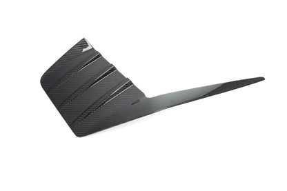 TRE Pre-Preg Carbon Fibre Rear Bumper Attachments (Side Spats/Extensions) for BMW M2 G87 (2023+) - 2x2 Twill Carbon Fiber