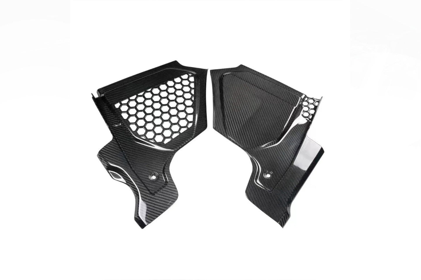 TRE Pre-Preg Dry Carbon Fibre Top Engine Bay Covers (Pair) | 2x2 Twill | OEM+ Direct Replacement | BMW G87 M2, G80 M3, G81 M3 Touring, G82 M4, G83 M4 Convertible