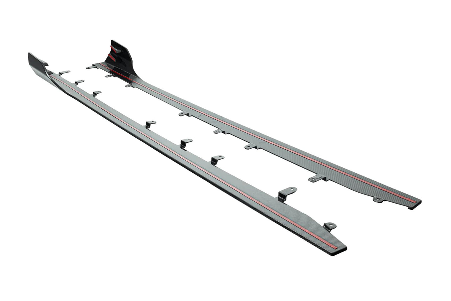 TRE TR87 Dry Carbon Fibre Side Skirts for BMW M2 G87 (2023+) | 2x2 Twill Pre-Preg Side Splitters / Rocker Extensions / Sill Covers | OEM+ Bolt-On Aero Body Kit Upgrade