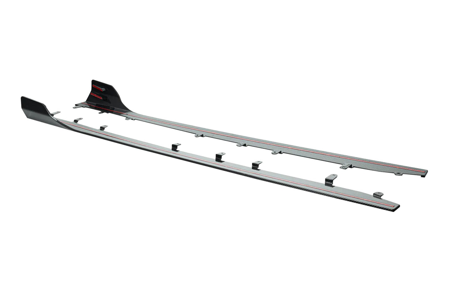 TRE TR87 Dry Carbon Fibre Side Skirts for BMW M2 G87 (2023+) | 2x2 Twill Pre-Preg Side Splitters / Rocker Extensions / Sill Covers | OEM+ Bolt-On Aero Body Kit Upgrade