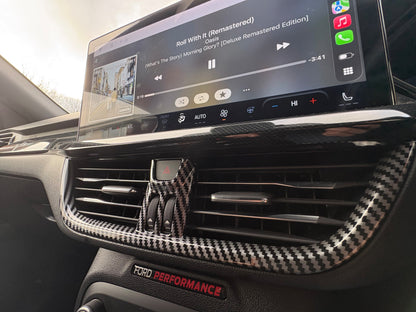 Carbon Fibre Look Air Vent Trim for MK4 / MK4.5 Focus - Sync 4 Models Only | CEUK