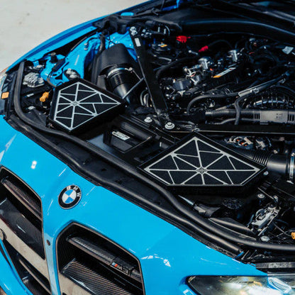 Pipercross Plus High-Flow Drop-In Foam Panel Air Filters (Set of 2) for BMW M3/M4 G80 G81 G82 G83 (S58) – Washable Reusable Performance Intake Filter Replacement Upgrade for OEM Airbox G8X