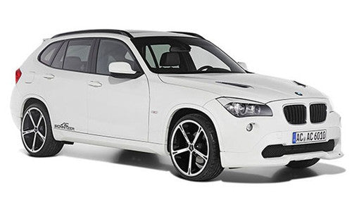 AC Schnitzer Type IV (Type 4) Two-Tone/Bi-Colour Alloy Wheels/Rims for BMW X1 E84 (2009-2015) - 18, 19, 20 Inch - Black Polished, Diamond Cut Black Machined Face - Square or Staggered 9J/10J Wheel Set