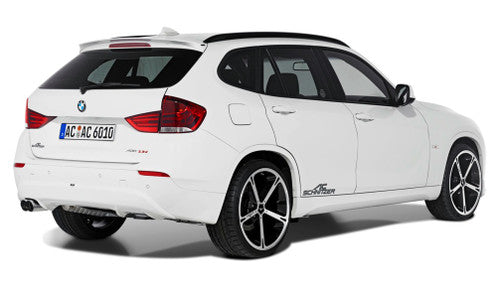 AC Schnitzer Type IV (Type 4) Two-Tone/Bi-Colour Alloy Wheels/Rims for BMW X1 E84 (2009-2015) - 18, 19, 20 Inch - Black Polished, Diamond Cut Black Machined Face - Square or Staggered 9J/10J Wheel Set