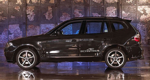 AC Schnitzer Type IV 20 Inch Alloy Wheels for BMW X3 E83 - Gloss Black Polished/Diamond Cut Face Rims - Two Tone/Bi-Colour Split Spoke - Square or Staggered 9J x 20 / 10J x 20 - Type 4 Aftermarket SUV Wheel Set UK