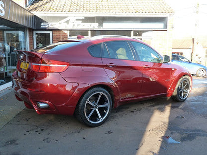 AC Schnitzer Type IV (Type 4) 20 Inch Alloy Wheels for BMW X6 E71 – Black Diamond Cut / Black Polished Rims – Square 20x10 or Staggered 20x10 & 20x11.5 – Set of 4 with Fitting Kit & Locking Bolts – UK Delivery