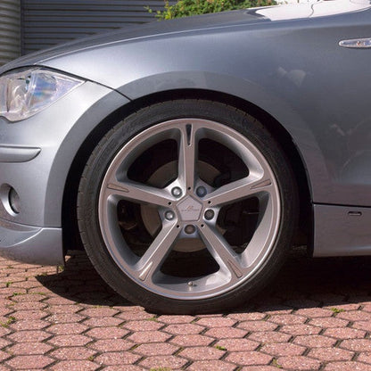 AC Schnitzer Type IV Bright Silver Alloy Wheel Set for BMW X3 F25 (2010-2017) - 18" or 19" x 8.5J Square, OEM-Plus Fitment