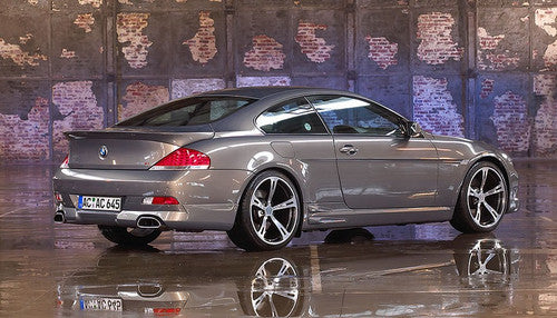 AC Schnitzer Type V Forged 20 Inch Alloy Wheel Set of 4 for BMW 6 Series E63 E64 - Staggered 9J Front 10J Rear, Polished Face, Concave Dish, Fitting Kit & Locking Bolts