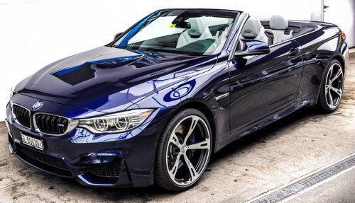 AC Schnitzer Type V (Type 5) 20 Inch Forged Alloy Wheels/Rims for BMW M3 F80 & M4 F82 F83 (F8X) - Staggered 20x9 20x10 Deep Concave - Lightweight Performance Set - TPMS RDC Sensors, Locking Bolts & Fitting Kit - Genuine ACS German Tuning