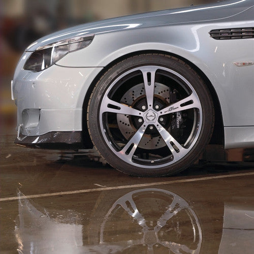 Genuine AC Schnitzer Type V (Type 5) Forged 20 inch Alloy Wheels for BMW M5 E60 Saloon & E61 Touring - Lightweight Concave 5-Spoke Polished Rims - Staggered 9J/10J Set of 4 Performance Upgrade