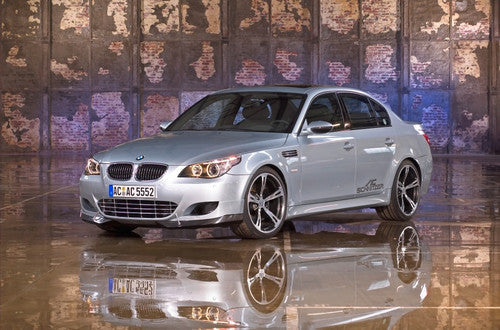 Genuine AC Schnitzer Type V (Type 5) Forged 20 inch Alloy Wheels for BMW M5 E60 Saloon & E61 Touring - Lightweight Concave 5-Spoke Polished Rims - Staggered 9J/10J Set of 4 Performance Upgrade