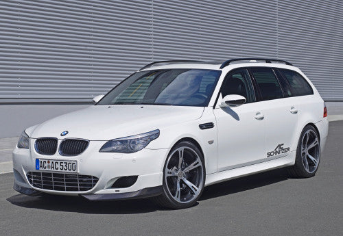 Genuine AC Schnitzer Type V (Type 5) Forged 20 inch Alloy Wheels for BMW M5 E60 Saloon & E61 Touring - Lightweight Concave 5-Spoke Polished Rims - Staggered 9J/10J Set of 4 Performance Upgrade