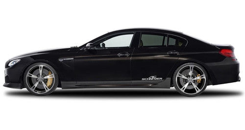 AC Schnitzer Type V 20-inch Forged Alloy Wheels for BMW M6 Gran Coupe (F06) - Staggered 20x9/20x10 (9J/10J) Concave 5-Spoke Rims, Polished Face, Lightweight Performance Set of 4