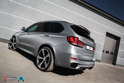 AC Schnitzer Type V (Type 5) 22 Inch Forged Alloy Wheels/Rims for BMW X5 F15 SUV 2013-2018 | Lightweight 5-Spoke, Deep Concave, Staggered Set 10Jx22 Front / 11.5Jx22 Rear | Fits 295/30R22 & 335/25R22 | Wheel & Tyre Package