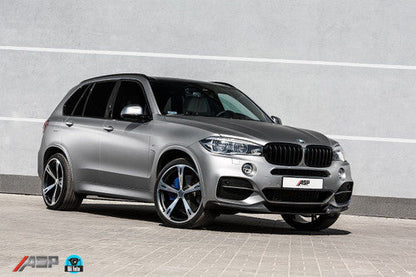 AC Schnitzer Type V (Type 5) 22 Inch Forged Alloy Wheels/Rims for BMW X5 F15 SUV 2013-2018 | Lightweight 5-Spoke, Deep Concave, Staggered Set 10Jx22 Front / 11.5Jx22 Rear | Fits 295/30R22 & 335/25R22 | Wheel & Tyre Package