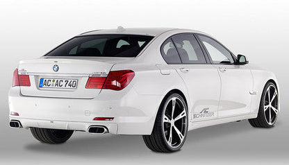 AC Schnitzer Type V 20 Inch Forged Alloy Wheels for BMW 7 Series F01/F02 (7er) – 5 Spoke Concave Rims, Staggered Fitment 9Jx20 Front & 10Jx20 Rear, Mirror Polished Face, Lightweight Aluminium, 5x120 PCD