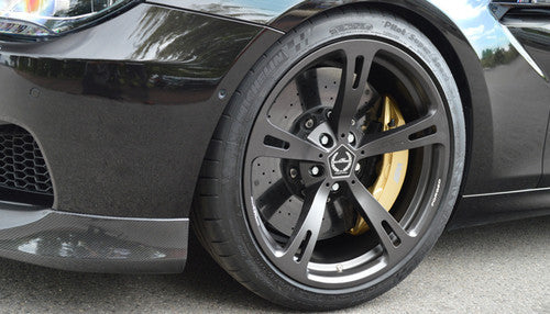 Genuine AC Schnitzer Type V 22 Inch (22") Forged Alloy Wheels for BMW X6 E71 – Anthracite Concave Rims, Lightweight Dark Grey 22x10 / 22x11.5 – Square or Staggered Set