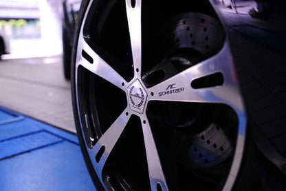 AC Schnitzer Type V Forged 22" Alloy Wheels for BMW X5M F85 / X6M F86 - Staggered Set of 4, 5-Spoke Concave, Polished Face