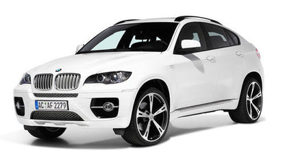 AC Schnitzer Type V 22 Inch Forged Alloy Wheels/Rims for BMW X6 E71 (2008-2014) - Genuine 5-Spoke, Deep Concave, Lightweight - 22x10 Square or 22x10 & 22x11.5 Staggered - RDC TPMS Compatible - Set of 4